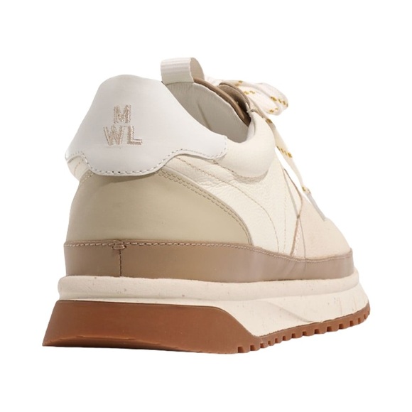 Madewell Kickoff  Sneakers in Neutral Colorblock Leather 6.5 - Picture 2 of 8